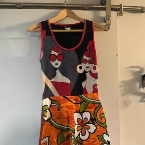 GUSTO BARCELONA Sleeveless Summer Dress